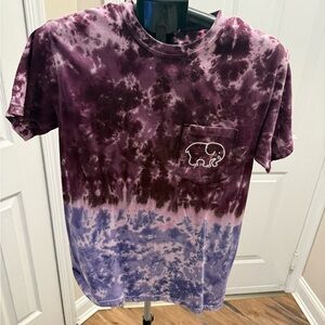 Ivory Ella Purple and Lavender Tie-Dye Tee
